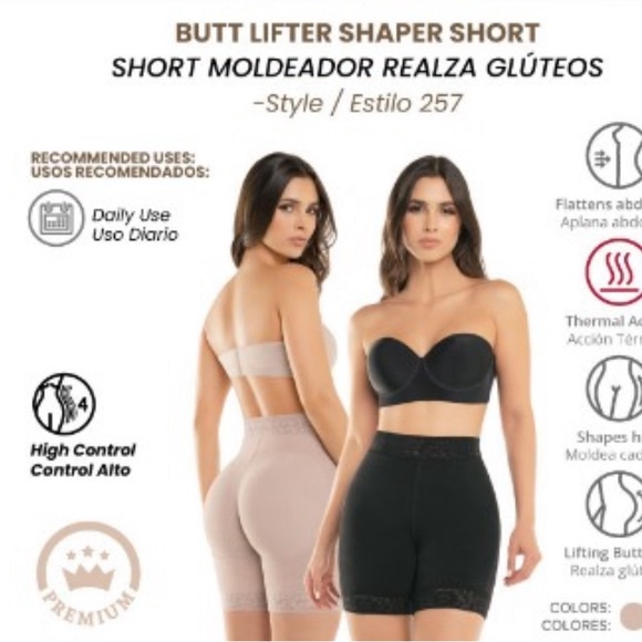 CYSM Other - Butt Lifter Shaper Shorts - Style 257